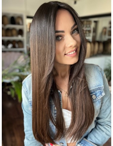 "KASIA  65 CM" TOPPER Z WŁOSÓW NATURALNYCH