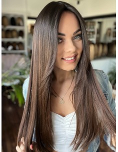 "KASIA  65 CM" TOPPER Z WŁOSÓW NATURALNYCH