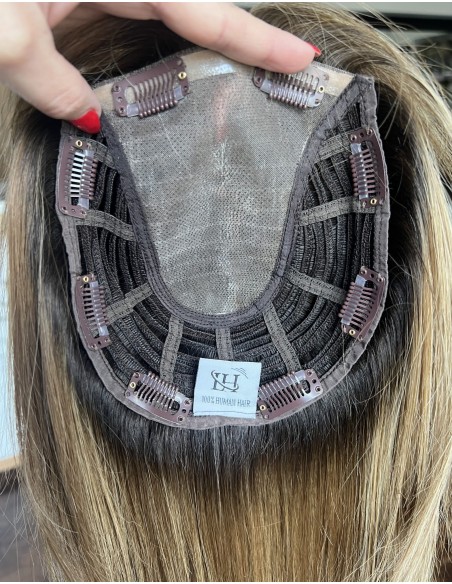 ELII RT 30 cm-TOPPER Z WŁOSÓW NATURALNYCH