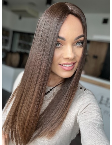 "BIANKA 50-55 CM" TOPPER Z WŁOSÓW NATURALNYCH