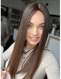 "BIANKA 50-55 CM" TOPPER Z WŁOSÓW NATURALNYCH