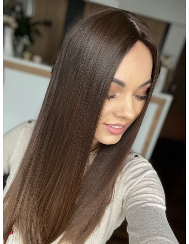 "BIANKA 50-55 CM" TOPPER Z WŁOSÓW NATURALNYCH