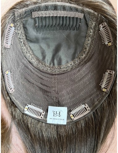 "BIANKA 50-55 CM" TOPPER Z WŁOSÓW NATURALNYCH