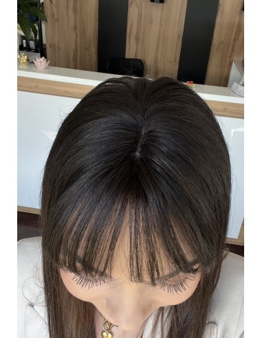 Grzywka/mini topper z włosów naturalnych K1B 40 cm