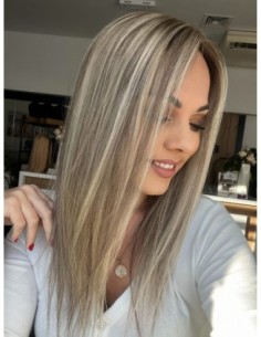 SELENE 8C-45CM-TOPPER Z WŁOSÓW NATURALNYCH 2