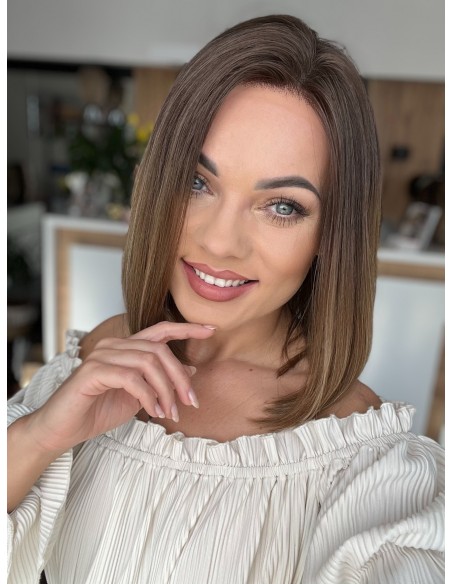 "Gabi 35- Peruka z włosów naturalnych  "S" PREMIUM