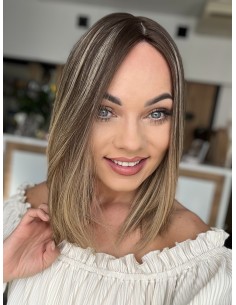 BAJA 35 CM-TOPPER Z WŁOSÓW NATURALNYCH PREMIUM 2