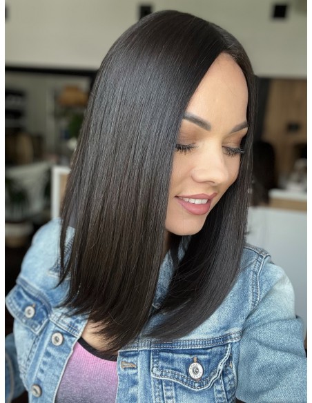 "INA 40" TOPPER Z WŁOSÓW NATURALNYCH VIRGIN