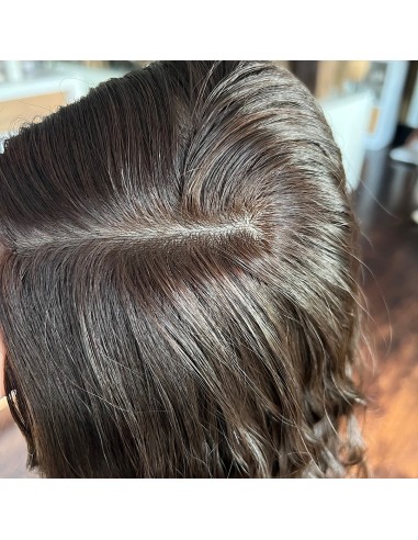 NILA 35-40" TOPPER Z WŁOSÓW NATURALNYCH  KRĘCONYCH