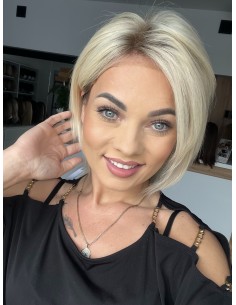 Idalia K60 -Peruka z włosów naturalnych  S/M