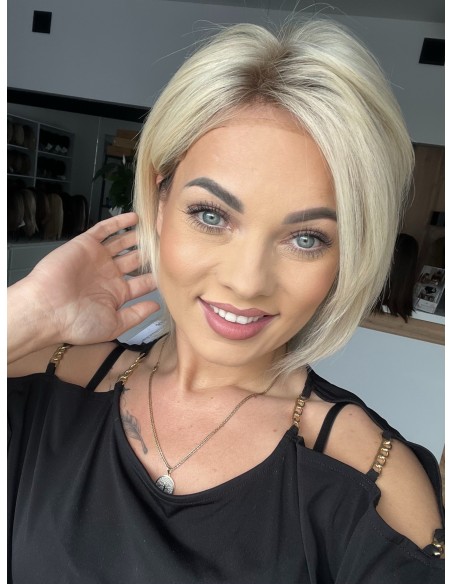 Idalia K60 -Peruka z włosów naturalnych  S/M