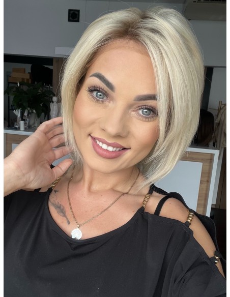 Idalia K60 -Peruka z włosów naturalnych  S/M