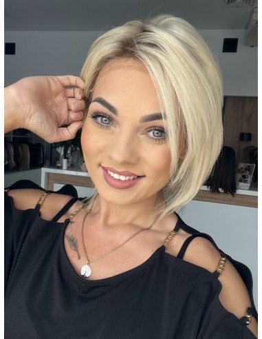 Idalia K60 -Peruka z włosów naturalnych  S/M