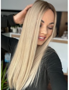 "ANIA 60 CM PREMIUM"-TOPPER Z WŁOSÓW NATURALNYCH 2