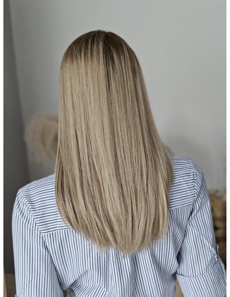 "TORI-45" DŁUGA PERUKA Z WŁOSÓW NATURALNYCH  "M"