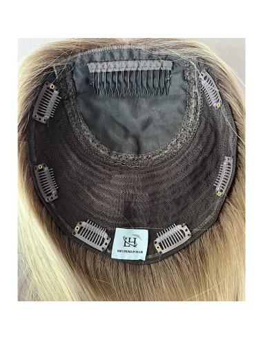 "ANIA 60 CM PREMIUM"-TOPPER Z WŁOSÓW NATURALNYCH