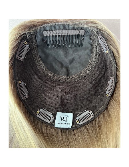 "ANIA 60 CM PREMIUM"-TOPPER Z WŁOSÓW NATURALNYCH