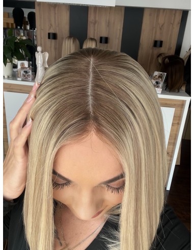 ANIA 30 CM PREMIUM "S"-PERUKA LACE FRONT Z WŁOSÓW NATURALNYCH