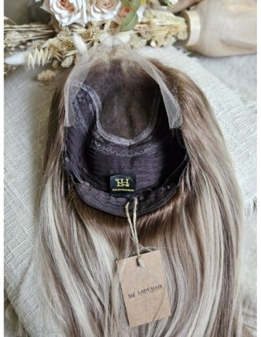 "TORI-45" DŁUGA PERUKA Z WŁOSÓW NATURALNYCH  "M"