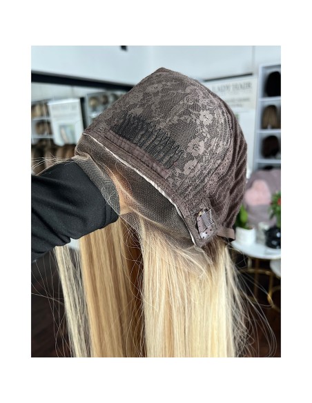 ANIA 40 CM PREMIUM "M"-PERUKA LACE FRONT Z WŁOSÓW NATURALNYCH