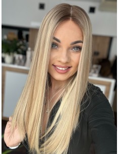 ANIA 50 CM PREMIUM "S"-PERUKA LACE FRONT Z WŁOSÓW NATURALNYCH 2