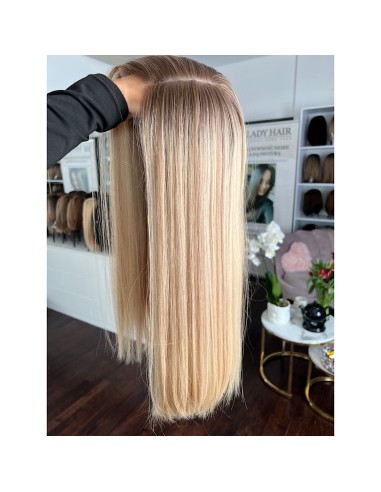 ANIA 50 CM PREMIUM "S"-PERUKA LACE FRONT Z WŁOSÓW NATURALNYCH