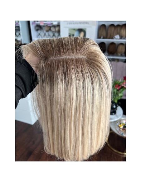 ANIA 40 CM PREMIUM "M"-PERUKA LACE FRONT Z WŁOSÓW NATURALNYCH