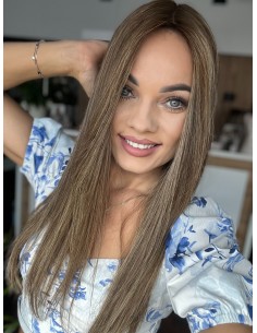 LOLA  55-60 CM-TOPPER Z WŁOSÓW NATURALNYCH 2