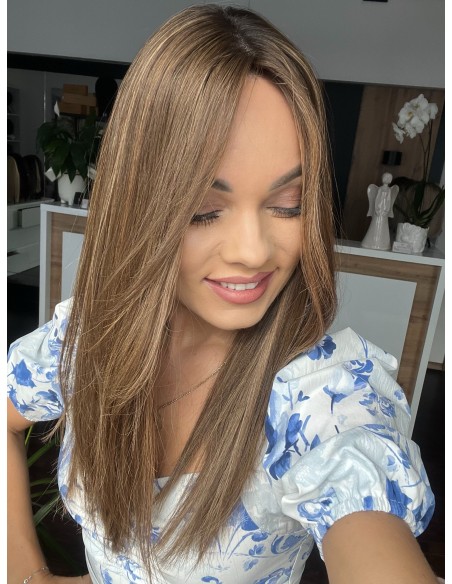 "Aisha 45 cm" -Topper z włosów naturalnych