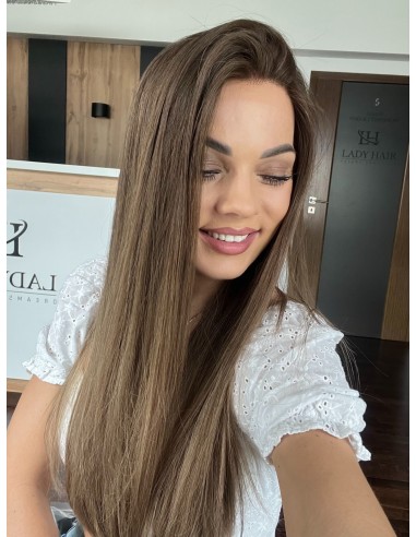 "Jagoda 60 cm Peruka z włosów naturalnych  "M" PREMIUM