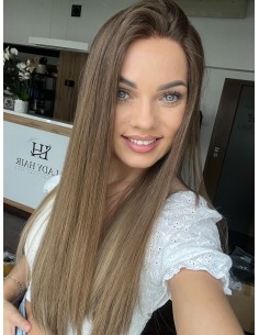 "Jagoda 60 cm Peruka z włosów naturalnych  "M" PREMIUM