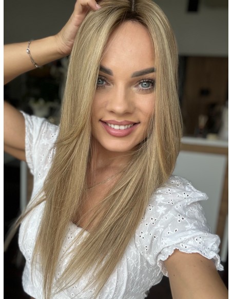 "WIKI 55 CM "DŁUGI TOPPER Z WŁOSÓW NATURALNYCH