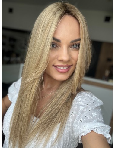 "WIKI 55 CM "DŁUGI TOPPER Z WŁOSÓW NATURALNYCH