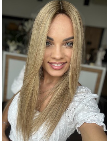 "WIKI 55 CM "DŁUGI TOPPER Z WŁOSÓW NATURALNYCH