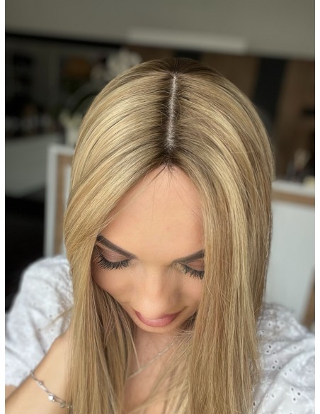 "WIKI 55 CM "DŁUGI TOPPER Z WŁOSÓW NATURALNYCH