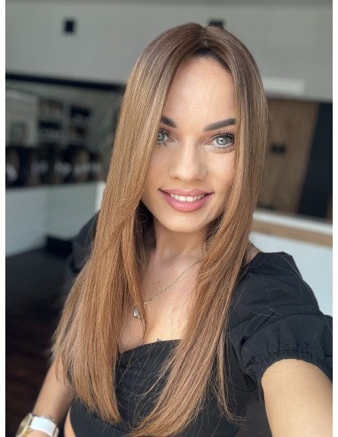 "JUSTI 55 CM" DŁUGI TOPPER Z WŁOSÓW NATURALNYCH