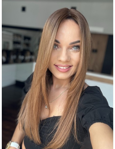 "JUSTI 55 CM" DŁUGI TOPPER Z WŁOSÓW NATURALNYCH