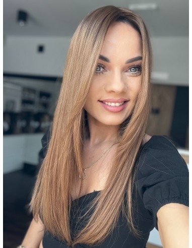 "JUSTI 55 CM" DŁUGI TOPPER Z WŁOSÓW NATURALNYCH