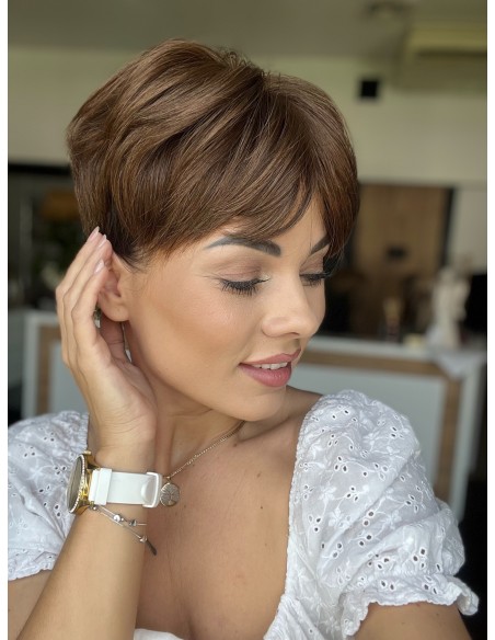 "JONI K2 " KRÓTKI TOPPER Z WŁOSÓW NATURALNYCH