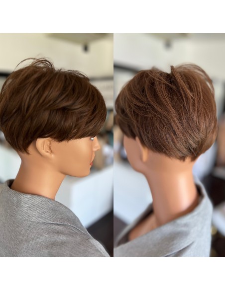 "JONI K2 " KRÓTKI TOPPER Z WŁOSÓW NATURALNYCH