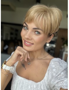 "JONI HL " KRÓTKI TOPPER Z WŁOSÓW NATURALNYCH