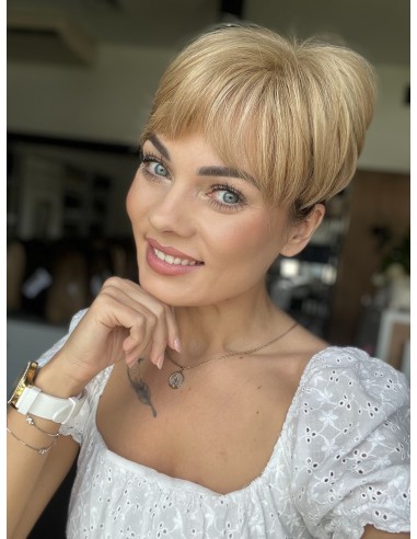 "JONI HL " KRÓTKI TOPPER Z WŁOSÓW NATURALNYCH