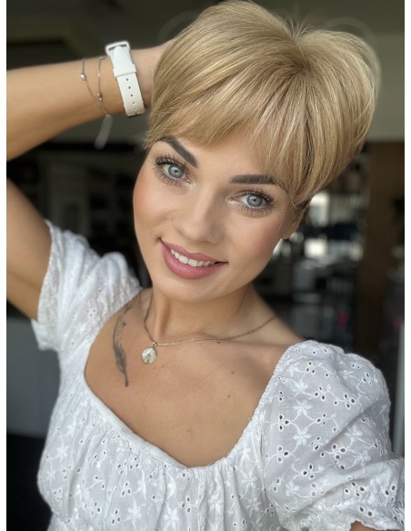 "JONI HL " KRÓTKI TOPPER Z WŁOSÓW NATURALNYCH