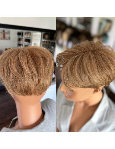 "JONI KM " KRÓTKI TOPPER Z WŁOSÓW NATURALNYCH