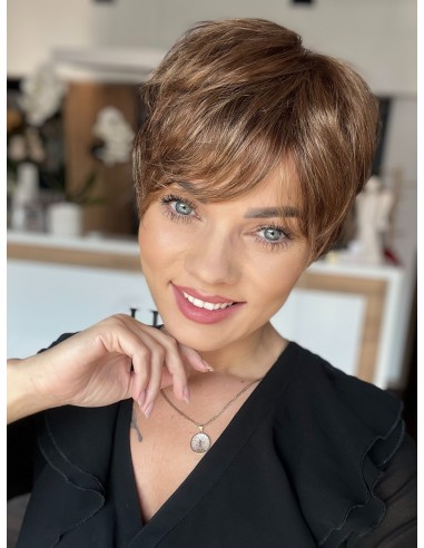 Ivy Bronzed Brown-Peruka z włosów syntetycznych NAH