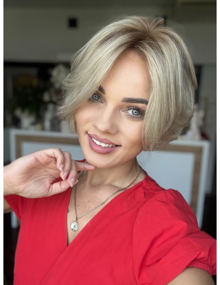 "JONI-25LO II" TOPPER Z WŁOSÓW NATURALNYCH