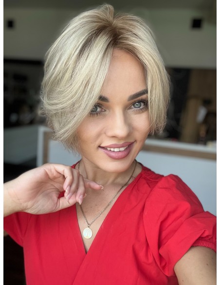 "JONI-25LO II" TOPPER Z WŁOSÓW NATURALNYCH