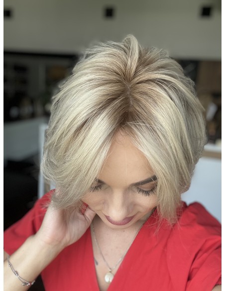 "JONI-25LO II" TOPPER Z WŁOSÓW NATURALNYCH