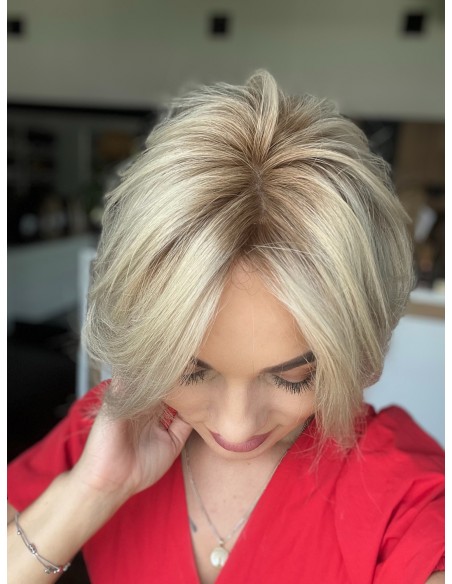 "JONI-25LO II" TOPPER Z WŁOSÓW NATURALNYCH