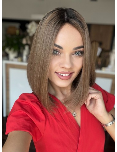 JULIA MS 35 CM"S"-PERUK WŁOSÓW NATURALNYCH